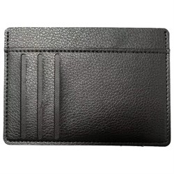 Картхолдер для трех карт с двумя дополнительными карманами, 12х8,6 см, черный, BRAUBERG, 238763 - фото 14977872