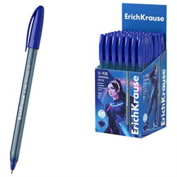 Ручка шариковая ERICH KRAUSE U-108 "Stick Original", СИНЯЯ, узел 1 мм, линия 0,3 мм, 47595 - фото 14982861