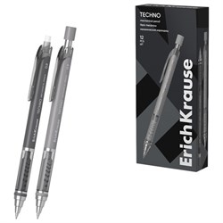 Карандаш механический с автоматической подачей грифеля 0,9 мм, ERICH KRAUSE "Techno", HB, 56014 - фото 14982876