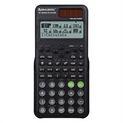 Калькулятор инженерный BRAUBERG SC-991ES-PLUS-BK (164х80 мм), 552 функции, 10+2 разряда, ЧЕРНЫЙ, 272651 - фото 14988868