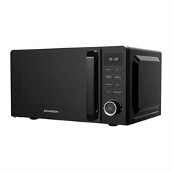 Микроволновая печь BRASSON (БРАССОН) MW2070D-8BL, 20 л, 700 Вт, таймер, 8 АВТО ПРОГРАММ, дисплей, защита от детей, черная, 454979 - фото 15003317