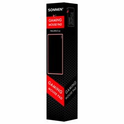 Коврик для мыши и клавиатуры большой SONNEN "CYBER OUTLAW 2.0" 780х380х3 мм, черный, 513960 - фото 15020816
