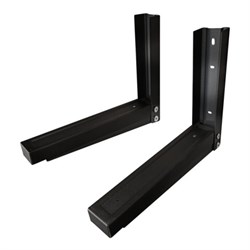 Кронштейн-крепление для СВЧ, нагрузка до 40 кг, CROMEX (КРОМЕКС) K-113, регулировка до 53 см, черный, 457880 - фото 15023176