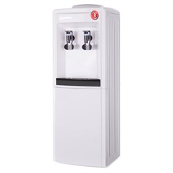 Водораздатчик-кулер БЕЗ НАГРЕВА И ОХЛАЖДЕНИЯ, AQUA WORK 0.8-LWR, напольный, 2 крана, белый, 27934 - фото 15036519