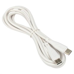Кабель USB 2.0 Type-C-Type-C, 2 м, CABLEXPERT, 3 А, 60 Вт, PD/QC3.0, медь, белый, CCB-USB2-CMCMO1-2MW - фото 15037780