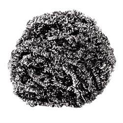 Губка (мочалка) металлическая спиральная 15 г, для посуды, гриля, плиты, LAIMA (ЛАЙМА), 700061 - фото 15037804