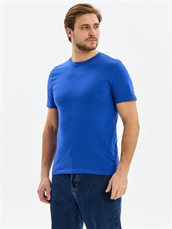 Футболка ProfLineBase (тк.Трикотаж,160), васильковый - фото 15052591