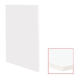 Пенокартон матовый, 70х100 см, толщина 10 мм, белый, КОМПЛЕКТ 5 листов, BRAUBERG, 112476 - фото 15054135