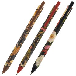 Ручка шариковая автоматическая BRUNO VISCONTI "ArtClick", СИНЯЯ, Flora.Black, ассорти, 0,5 мм, 20-0374/01 - фото 15054817