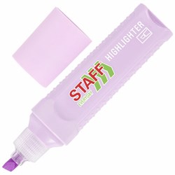 Текстовыделитель STAFF "EVERYDAY HL-707", ЛАВАНДОВЫЙ, линия 1-5 мм, скошенный наконечник, 152547 - фото 15054924