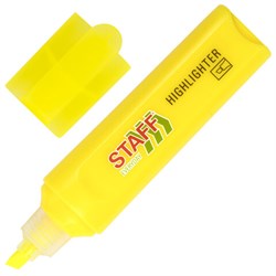 Текстовыделитель STAFF "EVERYDAY HL-720", ЖЕЛТЫЙ, линия 1-5 мм, скошенный наконечник, 152553 - фото 15054925