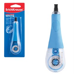 Корректирующая лента ERICH KRAUSE "Techno White", 4,2 мм х 8 м, блистер, европодвес, 21887 - фото 15055275