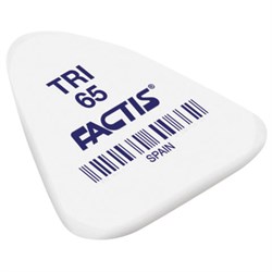 Ластик FACTIS TRI 65 (Испания), 36х33х6 мм, ассорти, треугольный, PNFTRI65 - фото 15055388