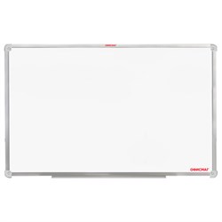 Доска магнитно-маркерная 60х90 см, алюминиевая рамка, ГАРАНТИЯ 10 ЛЕТ, РОССИЯ, ОФИСМАГ, 236446 - фото 15055619