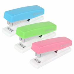 Степлер №24/6, 26/6 BRAUBERG "STYLE", до 25 листов, ассорти, 272748 - фото 15056050