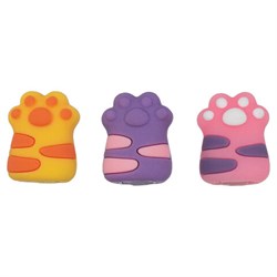 Точилка "Лапки", 1 отверстие, ассорти, 77245 - фото 15056159