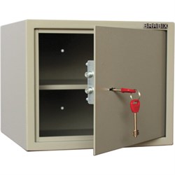 Сейф мебельный BRABIX "D-29m", 290х350х300 мм, 9 кг, ключевой замок, крепление к стене, 291163 - фото 15056291