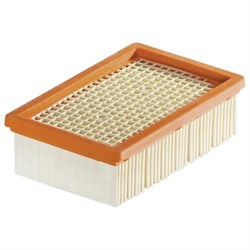 Фильтр для пылесоса KARCHER (КЕРХЕР), плоский складчатый, для моделей WD4-WD6, 2.863-005.0 - фото 15057875