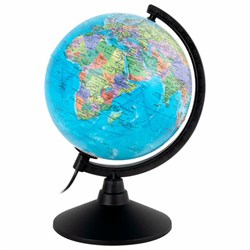 Глобус политический GLOBEN "Классик", 21 см, с подсветкой, К012100010 - фото 15057903