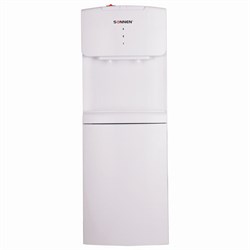 Кулер водораздатчик БЕЗ НАГРЕВА И ОХЛАЖДЕНИЯ, SONNEN FS-02N, напольный, 2 крана, белый, 454995 - фото 15057918