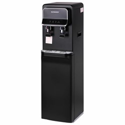 Кулер для воды SONNEN FSE-02WB, напольный, нагрев/охлаждение, НИЖНЯЯ ЗАГРУЗКА, 2 крана, черный, 456169 - фото 15057983