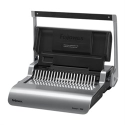 Переплетная машина для пластиковой пружины FELLOWES "QUASAR+", пробивает до 25 л., сшивает до 500 л., FS-56277 - фото 15058434