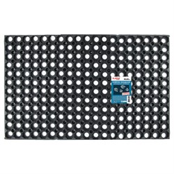 Коврик входной резиновый грязесборный ячеистый, 40х60 см, толщина 16 мм, LAIMA EXPERT, 607810 - фото 15059408