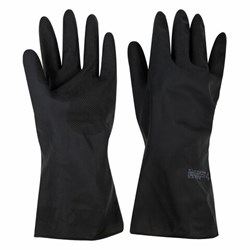 Перчатки резиновые технические кислотощелочестойкие КЩС Тип-2, АЗРИ, размер 10, XL (очень большой), К20Щ20 - фото 15059415