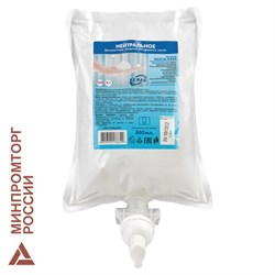 Картридж с жидким мылом-пеной одноразовый (Система S34), бесцветное, 0,8 л, KEMAN, 100028-K800, 100028-К800 - фото 15059488