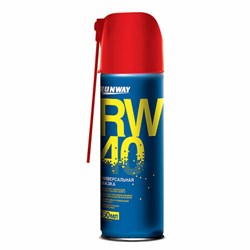 Смазка универсальная RW-40 (аналог WD-40) 450 мл, аэрозоль с распылителем, RUNWAY RW604, RW6045 - фото 15059500
