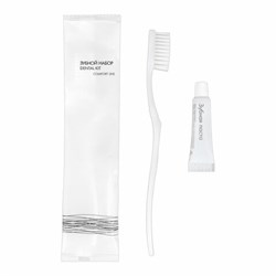 Зубной набор КОМПЛЕКТ 300 шт., COMFORT LINE (зубная щётка + зубная паста 5 г), саше, флоупак, 00-00027996 - фото 15059581