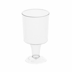 Рюмка одноразовая 50 мл пластиковая прозрачная, "Кристалл", ВЗЛП, 1001П - фото 15059677