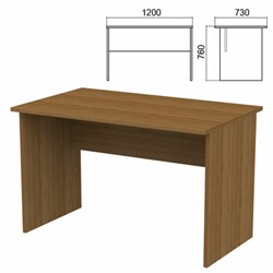 Стол письменный "Арго", 1200х730х760 мм, орех - фото 15060296