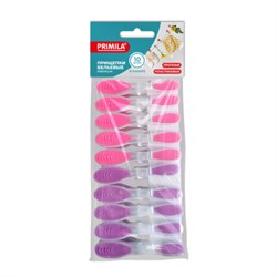 Прищепки бельевые 8,2 см, КОМПЛЕКТ 10 штук, прорезиненный пластик, ассорти, PRIMILA (ПРИМИЛА) PREMIUM, 700523 - фото 15060843