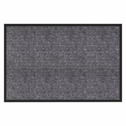 Коврик придверный 60х90 см, СЕРЫЙ, влаго-грязезащитный, 450 г/м2, ребристый, PRIMILA (ПРИМИЛА) EXTRA, 701024 - фото 15060869