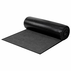 Коврик ДОРОЖКА 0,9х10 м, СЕРЫЙ, влаго-грязезащита, 430 г/м2, ребристая, LAIMA EXPERT, 701043 - фото 15060878