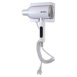 Фен для волос настенный KSITEX F-2000W JET, 2000 Вт, пластик 2 скорости, 2 температурных режима, белый - фото 15065054