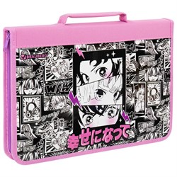 Папка на молнии BRAUBERG А4 с ручкой, с органайзером, 1 отделение, "Anime movie", 272216 - фото 15068970