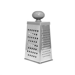 Терка 4 грани 23х11х8,5 см, белая жесть, САМАЯ УДОБНАЯ РУЧКА, BOOMHOUSE (БумХаус), 701857 - фото 15069033