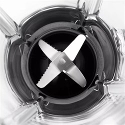 Блендер стационарный KITFORT КТ-3021, 1000 Вт, 5 скоростей, чаша 1,5 л, металл, черный/серебристый - фото 15079176