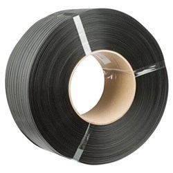 Стреппинг лента полипропиленовая, серая, 15 мм х 0,8 мм, длина 2000 метров, 609093 - фото 15081353