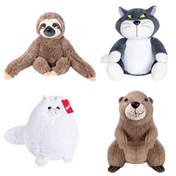 Мягкая игрушка "ПУХЛЯШИ", ассорти, высота 46-50 см, FANCY - фото 15081661