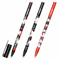 Ручка стираемая гелевая с принтом FUNSTER (ФАНСТЕР) "MANGA ANIME", СИНЯЯ, корпус ассорти, игольчатый наконечник 0,5 мм, линия 0,35 мм 144413 - фото 15095762