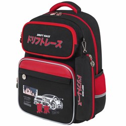 Рюкзак ЮНЛАНДИЯ COMPLETE, с пеналом в комплекте, эрго-спинка, "Anime boy", 42х29х14 см, 272053 - фото 15095783