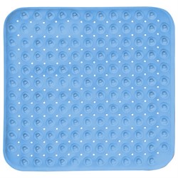 Коврик для ванны/душевой противоскользящий 54х54 см, "Полусферы", прозрачный, ПВХ, PRIMILA (ПРИМИЛА), 700369 - фото 15095843