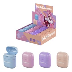 Точилка ERICH KRAUSE "Case Manga", с контейнером, пластиковая, корпус ассорти, 60041 - фото 15104353