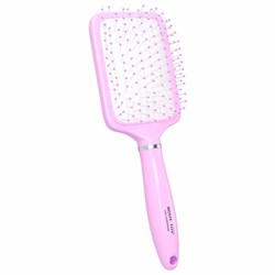 Расческа для волос массажная, широкая, 24х8 см, фиолетовая, MONTE VITA (МОНТЕ ВИТА), 457419 - фото 15104362