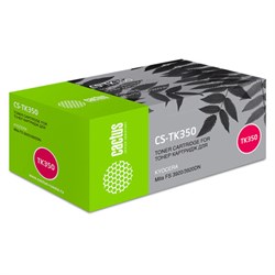Тонер-картридж CACTUS (CS-TK350) для KYOCERA FS-3920DN, ресурс 15000 стр. - фото 15109355