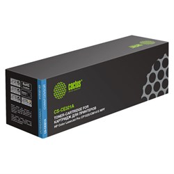 Картридж лазерный CACTUS (CS-CE321A) для HP LaserJet M1415FN/FNW/CP1525N, голубой, ресурс 1300 стр. - фото 15109707