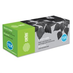Картридж лазерный CACTUS (CS-C7115XS) для HP LaserJet 1200/3300/3380, ресурс 3500 стр. - фото 15109711